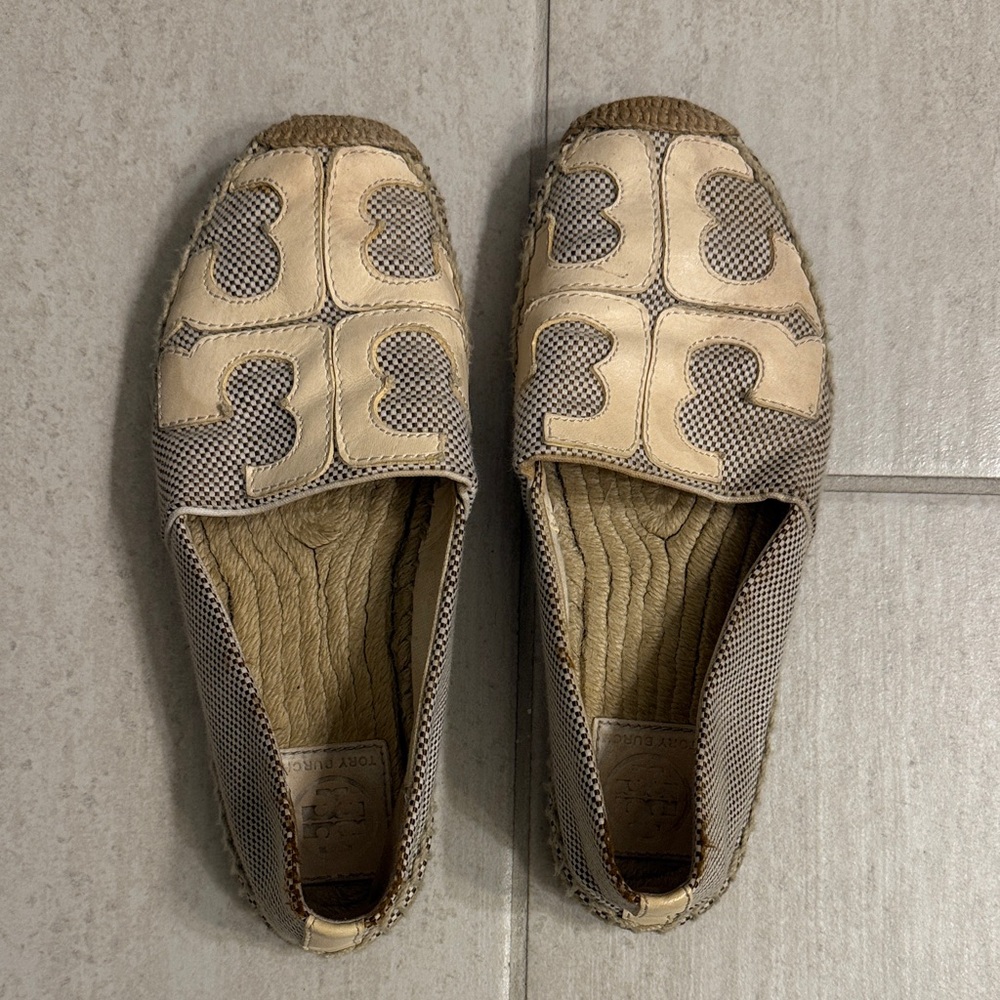 Tory Burch Espadrille - Beige Women’s Shoes 5.5